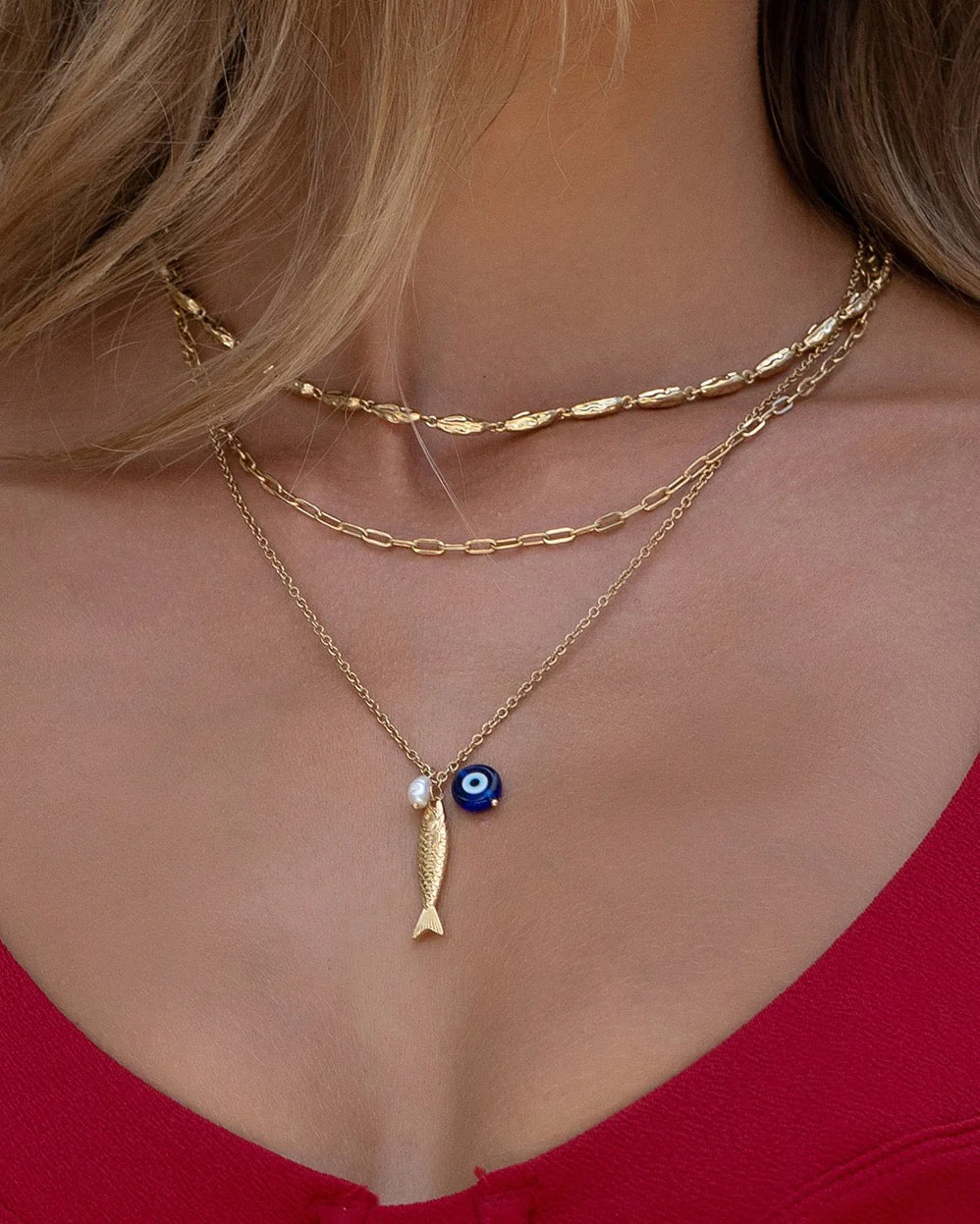 Sirena Charm Necklace