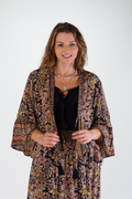 FREYA RUFFLED JACKET DESERT ROSE