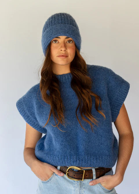 Haven Beanie - Pacific Blue