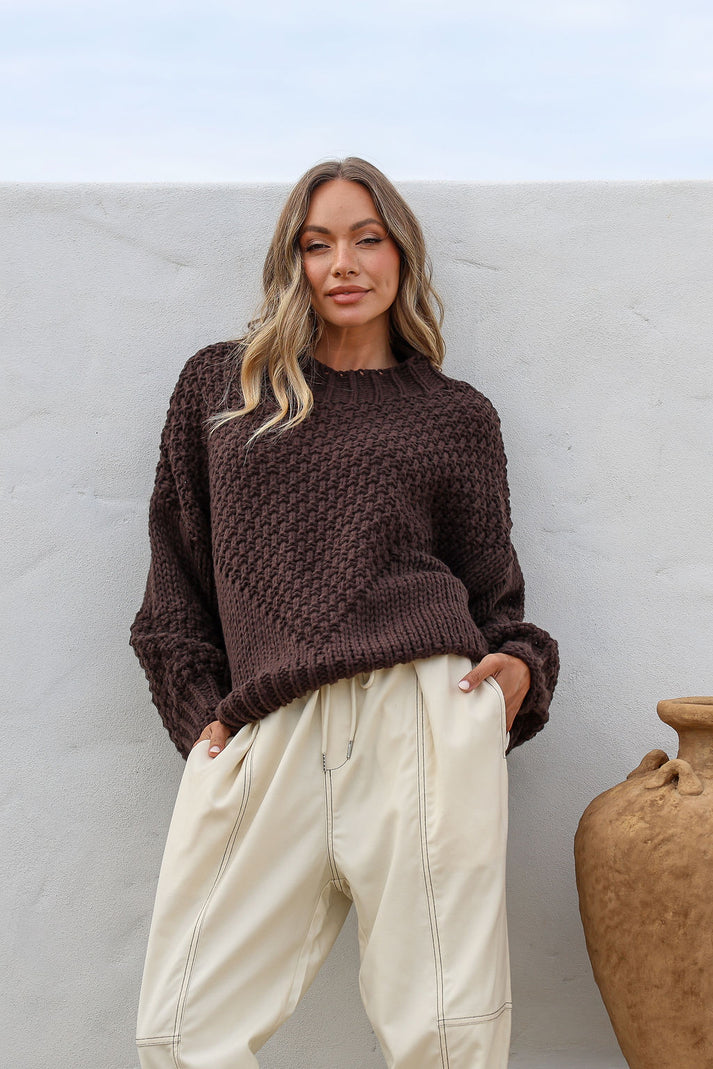 Getaway Block Knit - 2 Colours