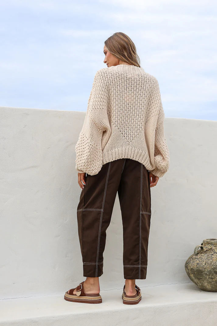 Getaway Block Knit - 2 Colours