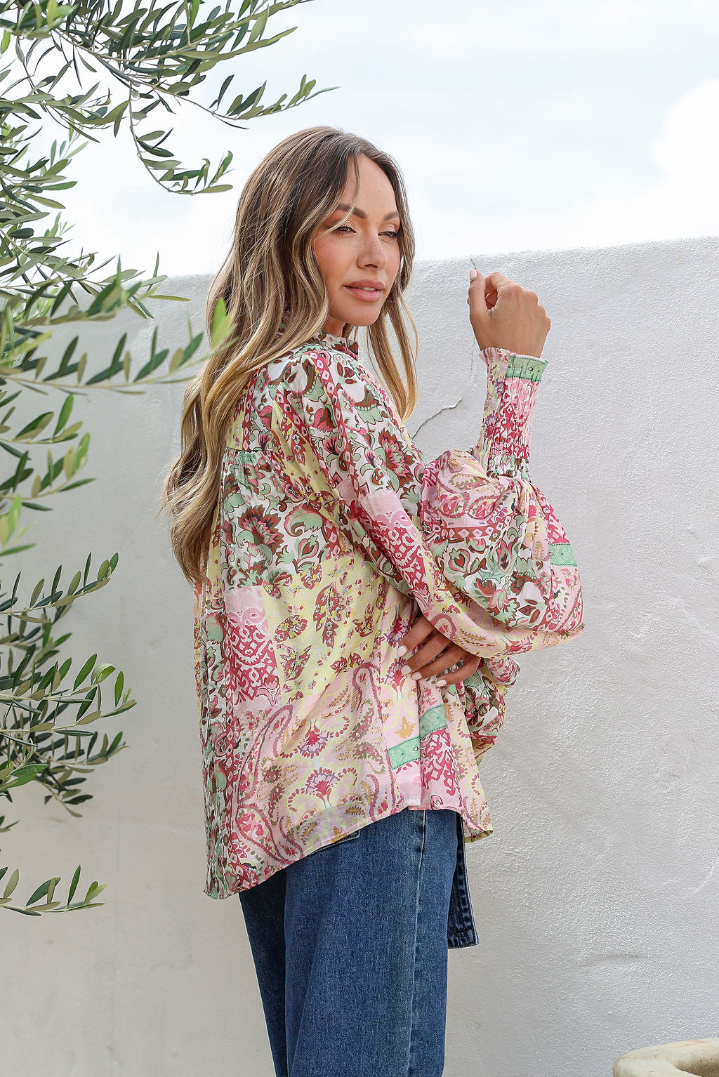 Bliss Blouse - Cami Yellow