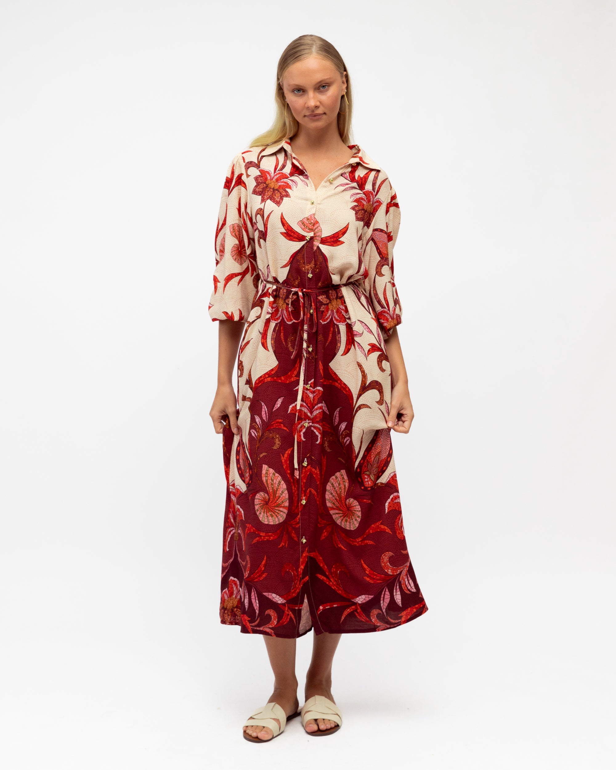 Kindred Spirits - Long Sleeve Maxi Dress