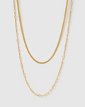 Louie Gold Necklace