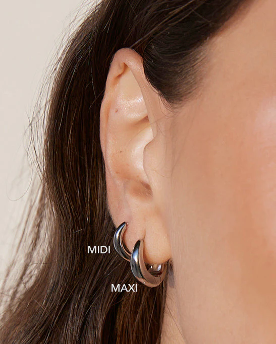Max Silver Earrings Mini