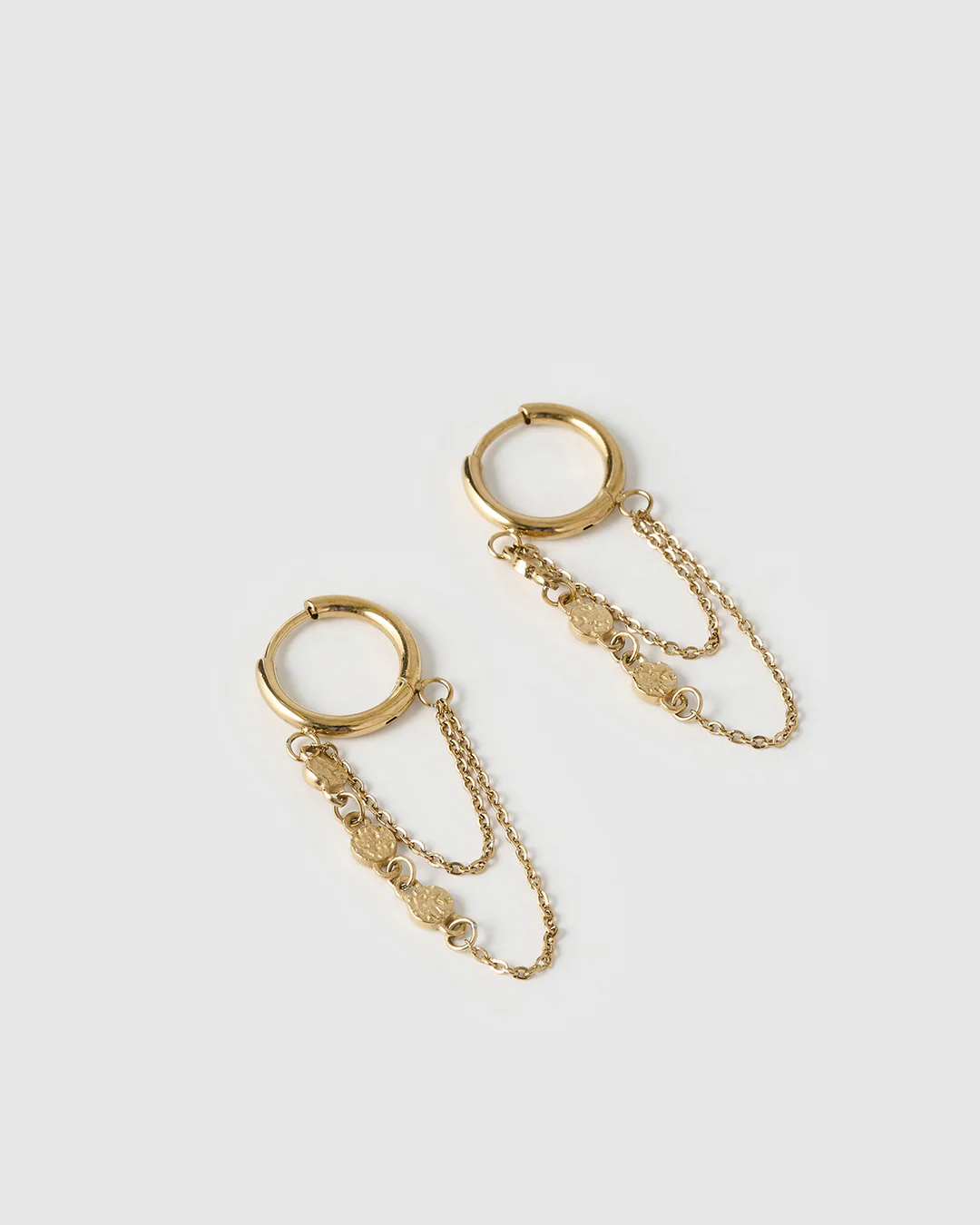 Paloma Gold Huggie Earrings