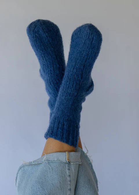 Arosa Socks - Pacific Blue - M/L