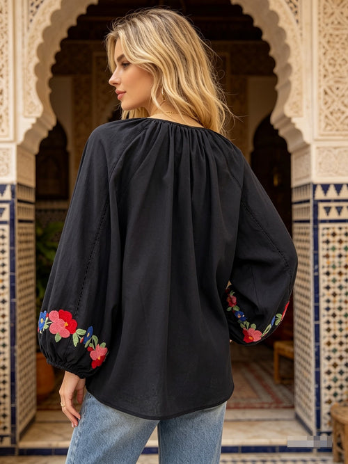 Bella Embroidered Blouse