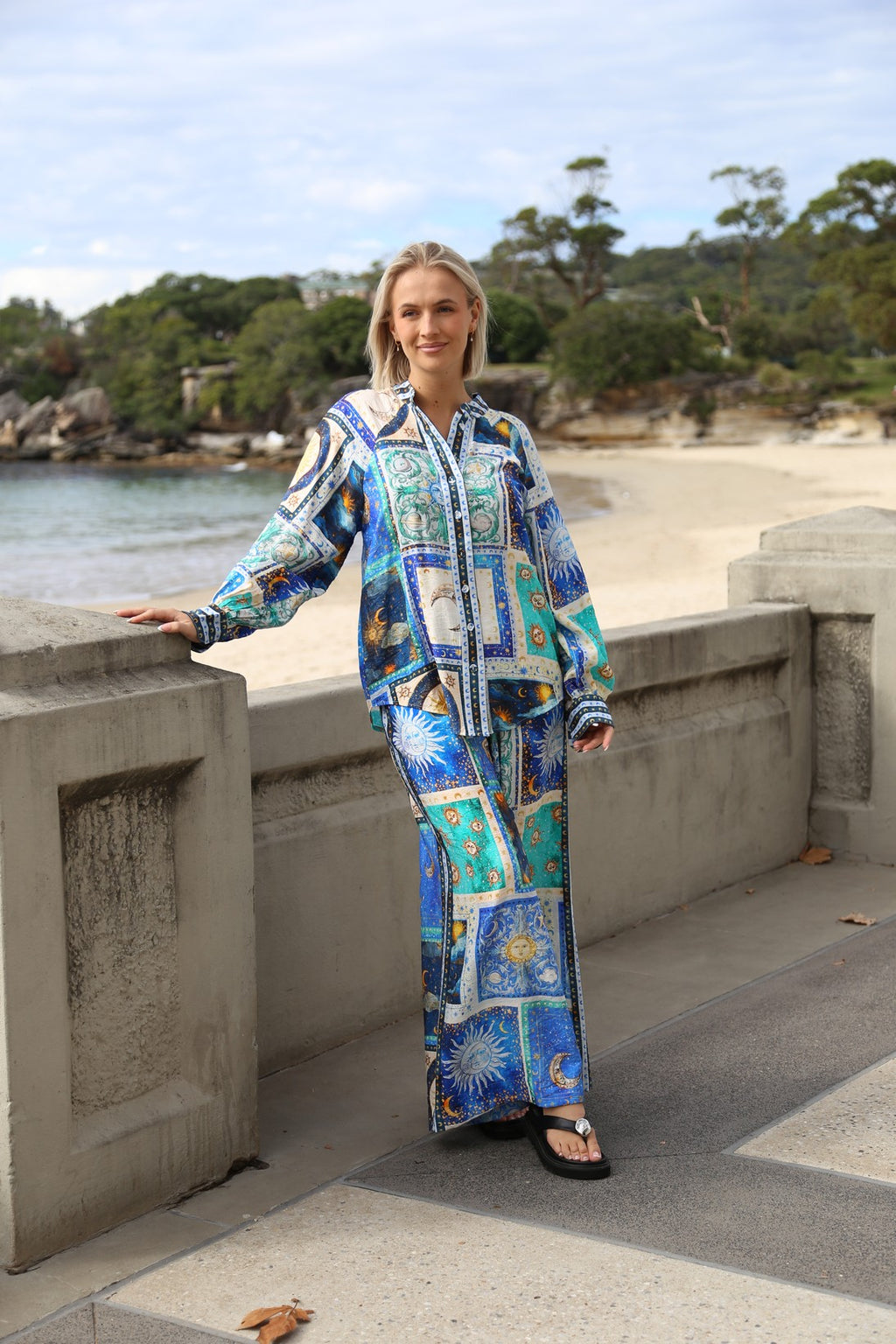 Veronica Celestial Wide Leg Pants