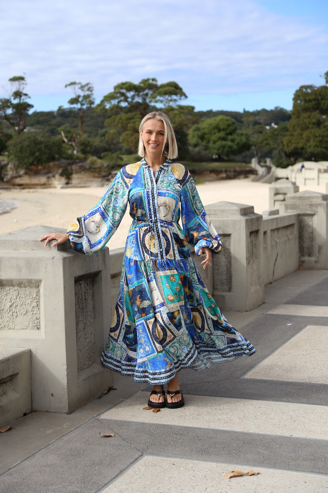 Veronica Celestial Maxi Dress