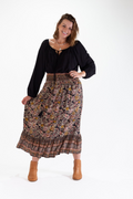 SHELLY BOHO GYPSY SKIRT Desert Rose