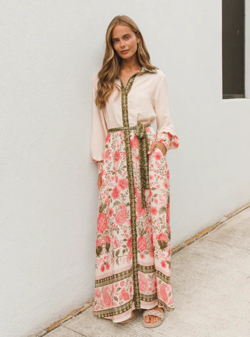 Petal Dream Shirt Dress