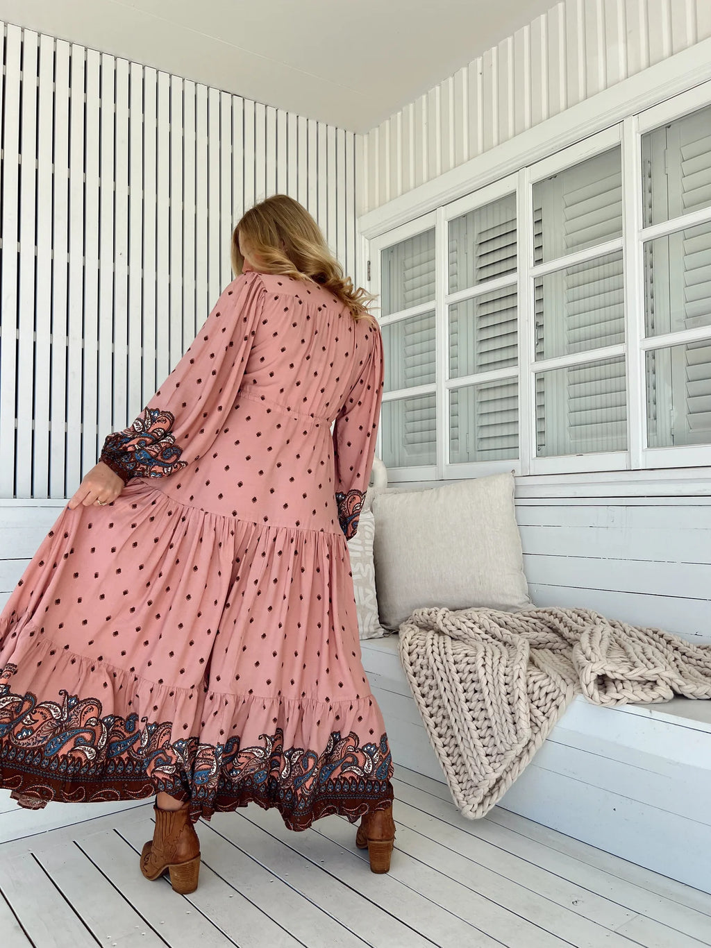 Seraphina Print Teresa Maxi Dress