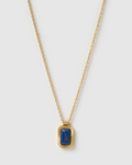 Teo Gold Necklace - Lapis