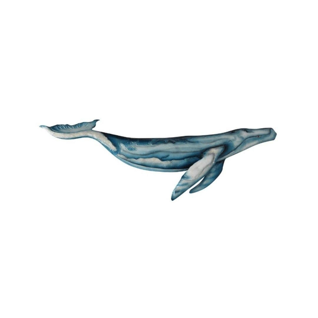 DARLIN - Capiz Blue Whale Wall Art