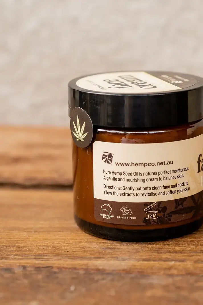 Margaret River Hemp Co - Organic Hemp Face Moisturiser - Dry/Mature Skin