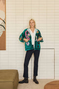 Naudic - Emerald Green Clubhouse Jacket - One size