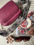 Nakoa The Label - Vegan PU Leather California Crossbody - Berry