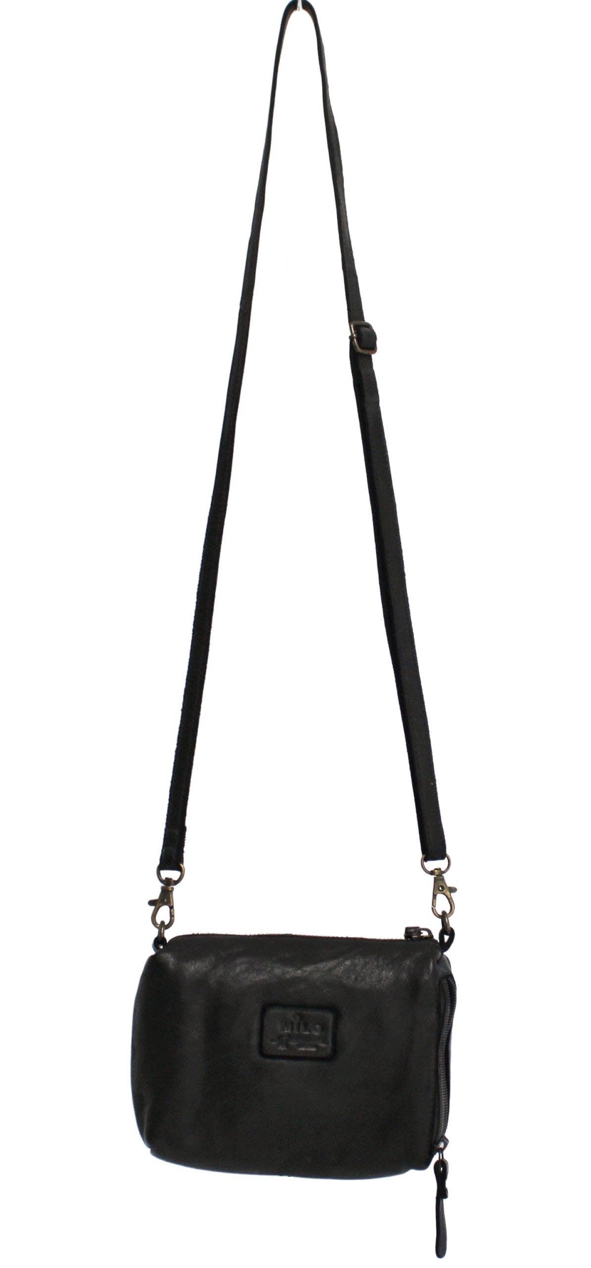 hide & chic - Quality Full Grain Leather Shoulder Bag with Adjustable Shoulder Strap. Style No:1867.