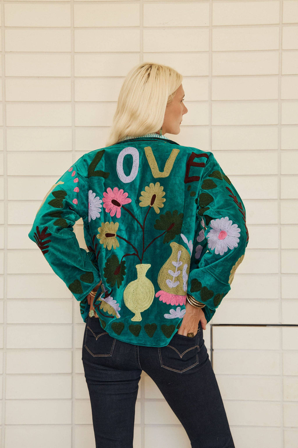 Naudic - Emerald Green Clubhouse Jacket - One size