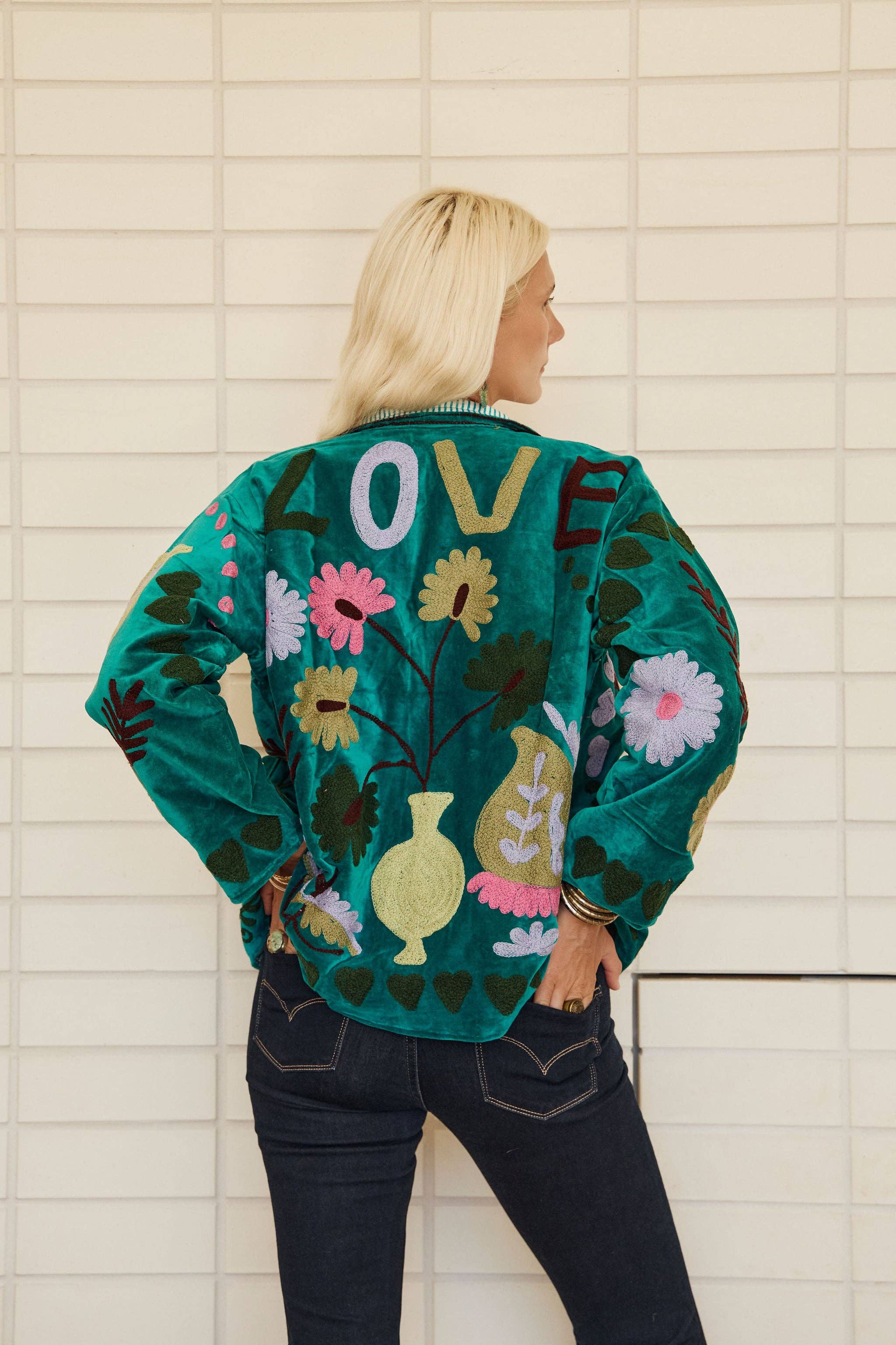 Naudic - Emerald Green Clubhouse Jacket - One size