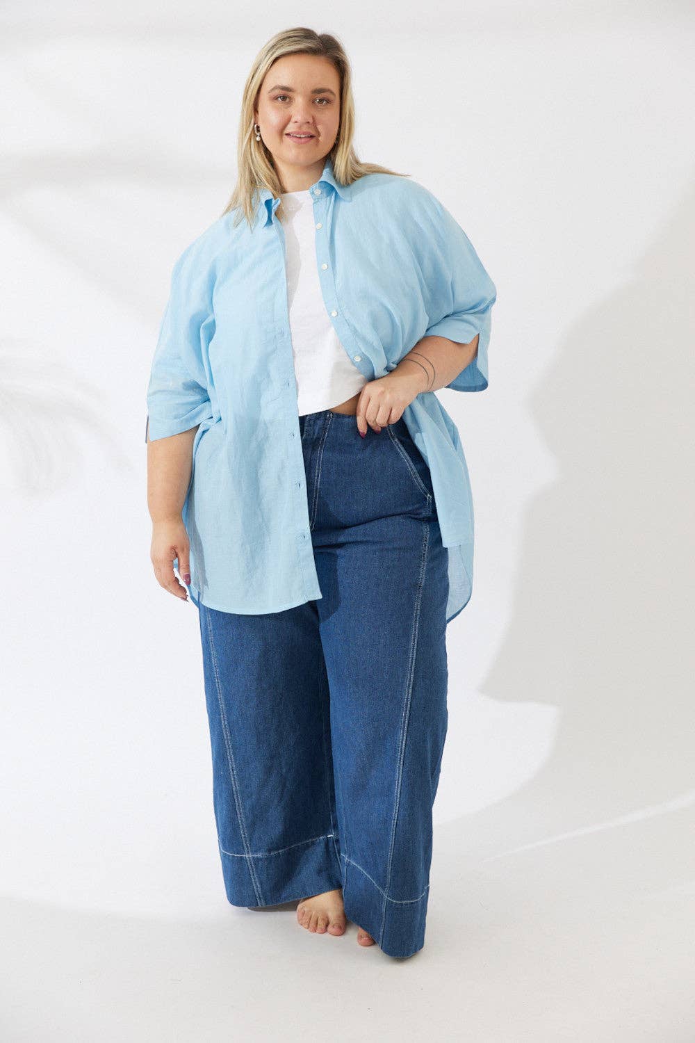 Nakoa The Label - Noosa Shirt - Light Blue