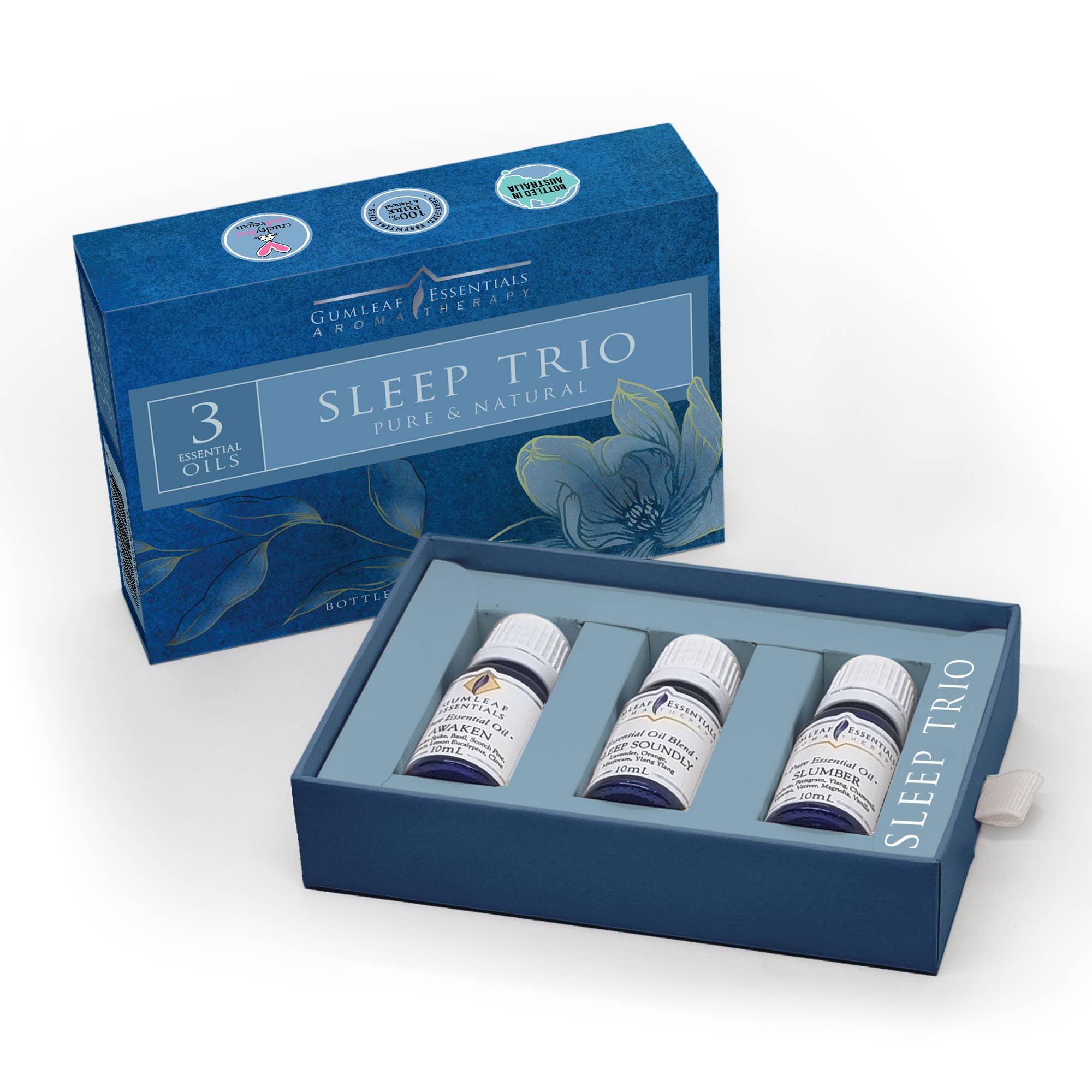 Buckley & Phillips Aromatics - Sleep Trio Essential Oil Box Set