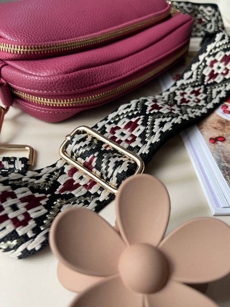 Nakoa The Label - Vegan PU Leather California Crossbody - Berry