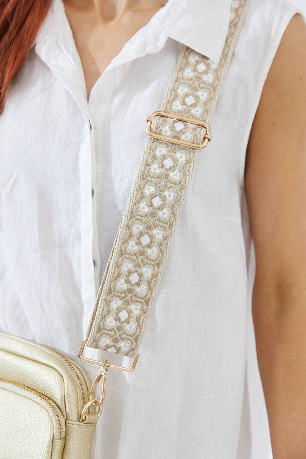 Nakoa The Label - Vegan PU Leather California Crossbody - Gold