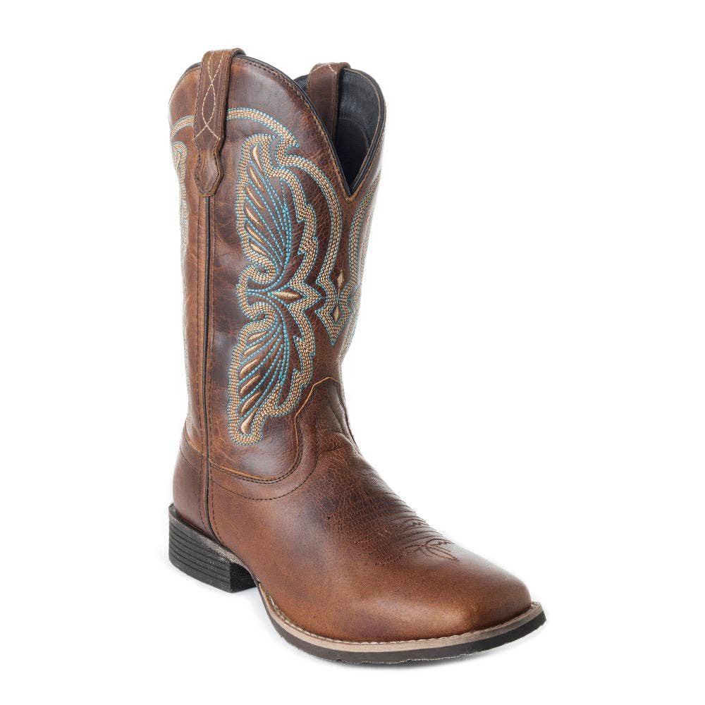 Myra Bag - Tribu Hide Boot - Brown