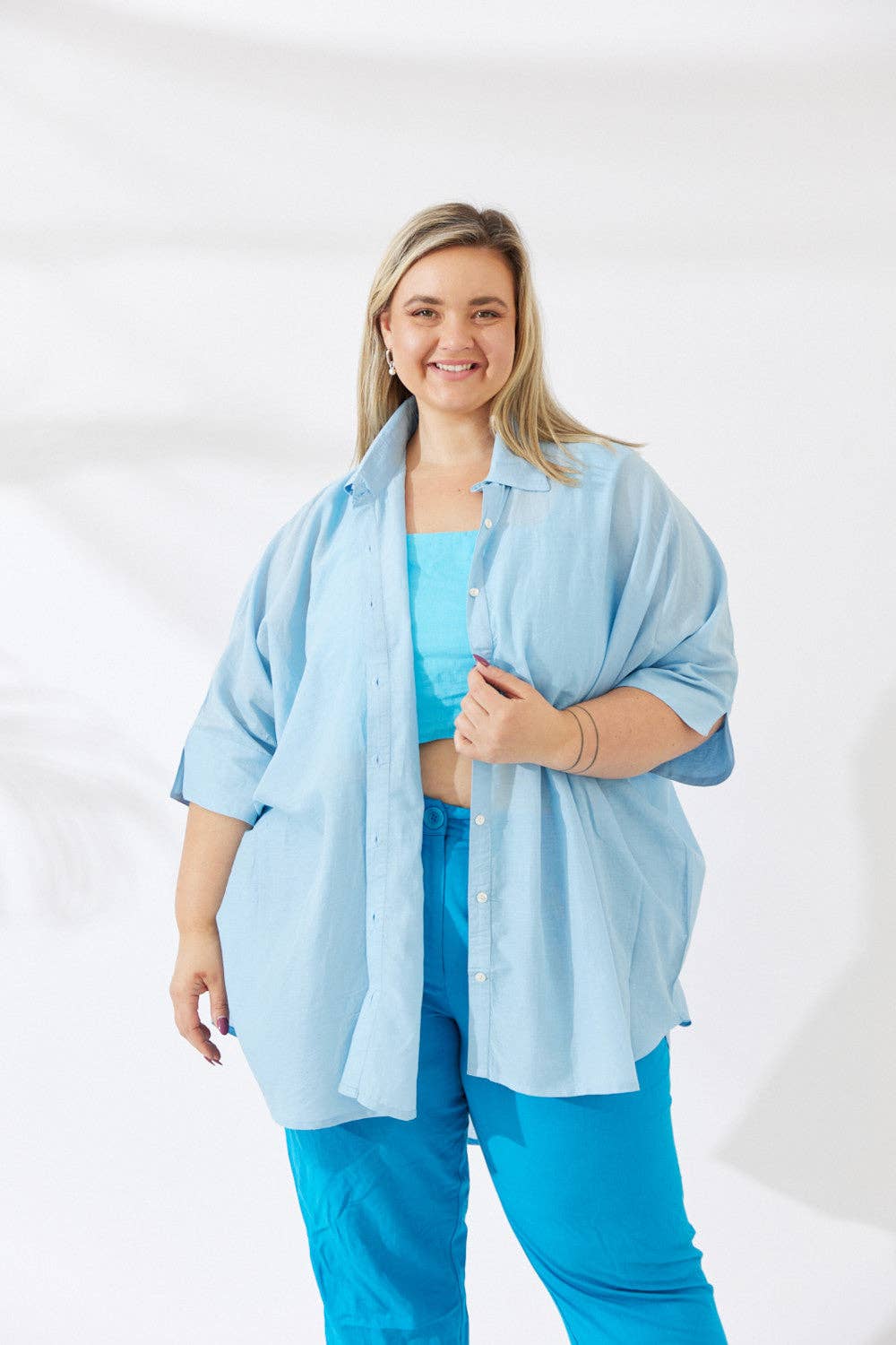 Nakoa The Label - Noosa Shirt - Light Blue