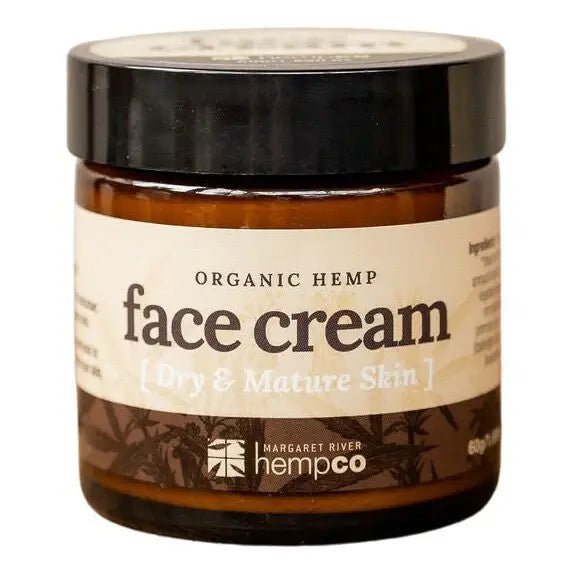 Margaret River Hemp Co - Organic Hemp Face Moisturiser - Dry/Mature Skin