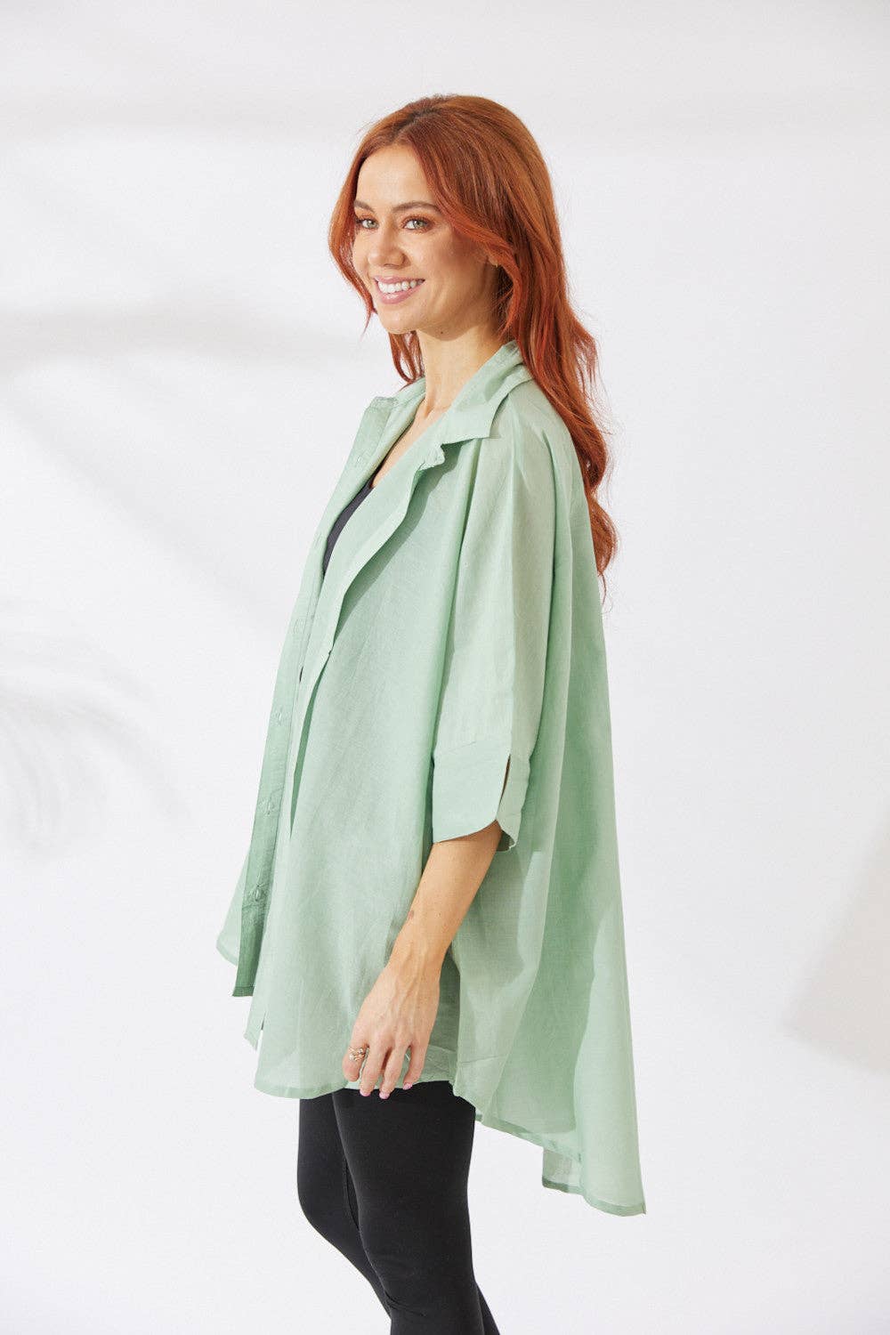 Nakoa The Label - Noosa Shirt - Sage Green