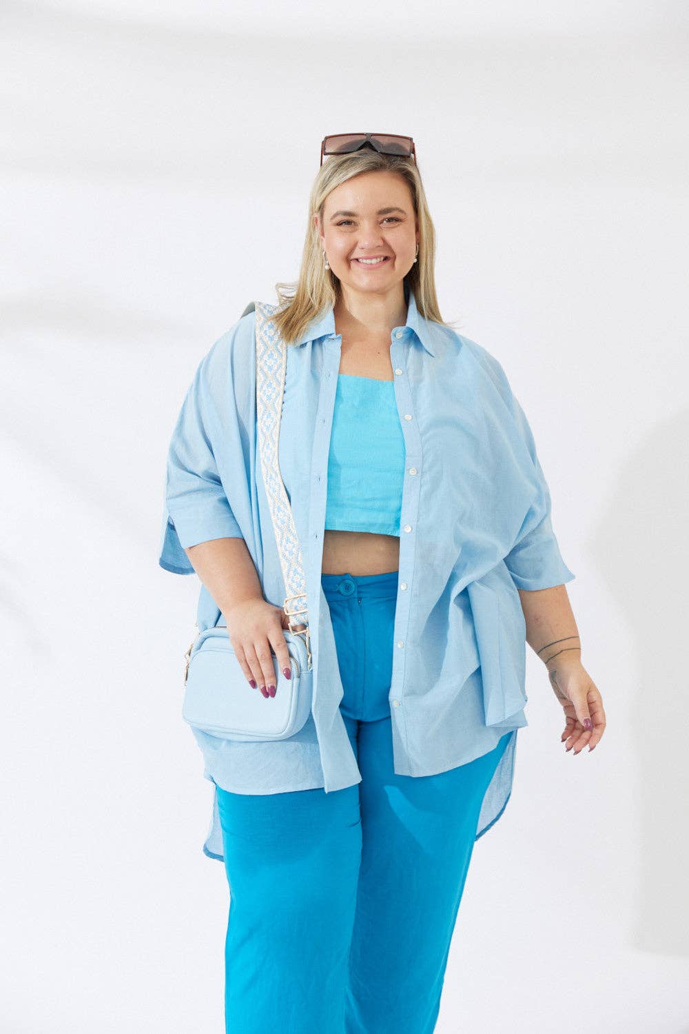 Nakoa The Label - Noosa Shirt - Light Blue