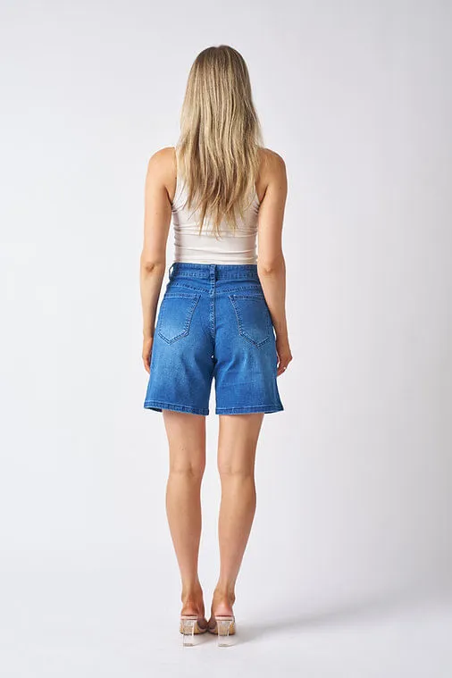 The Patch Short - Denim